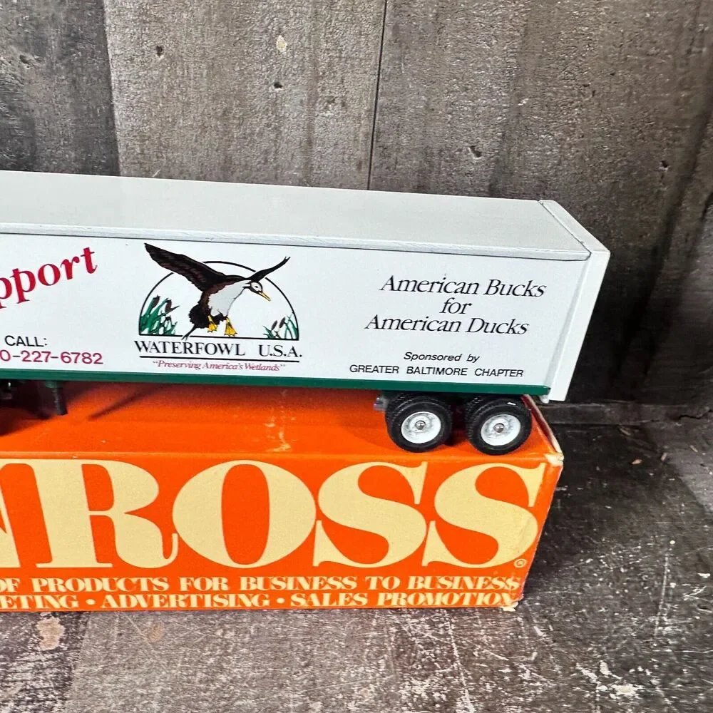 Winross A&S Trucking Services Waterfowl USA Tractor Truck & Trailer 1/64 Diecast